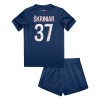 Conjunto (Camiseta+Pantalón Corto) Paris Saint-Germain Skriniar 37 Primera Equipación 2024-25 - Niño